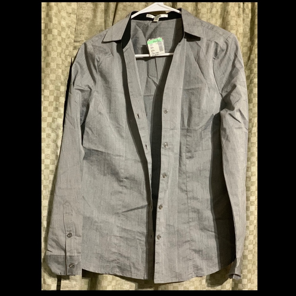 Junior Button Down Blouse